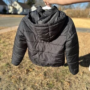 Black Aeropostale puffer jacket/coat size XS